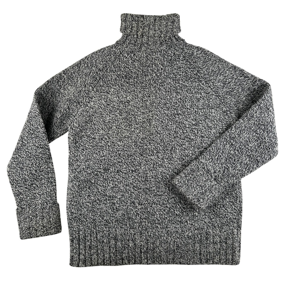 Vintage Express Sweater Womens XS Merino Wool Chunky Turtleneck‎ Knit 90s Thick